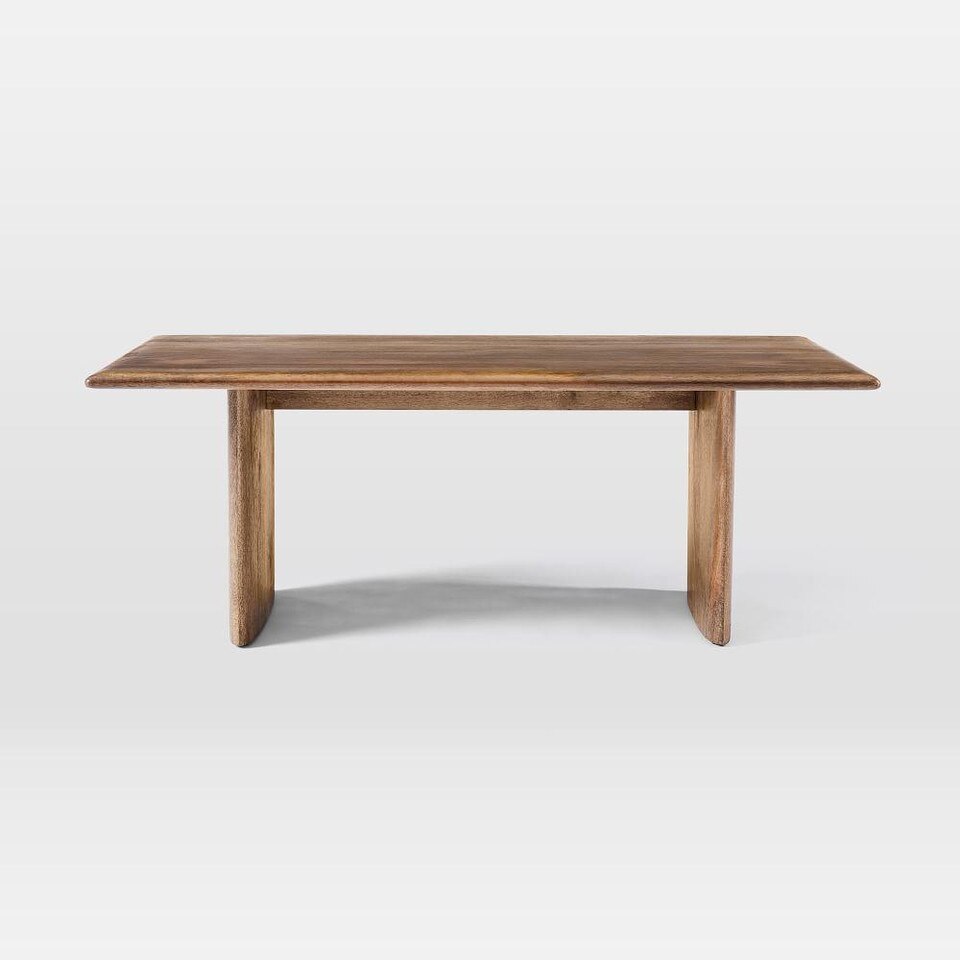 Anton Solid Wood Coffee Table Rectangle west elm Australia